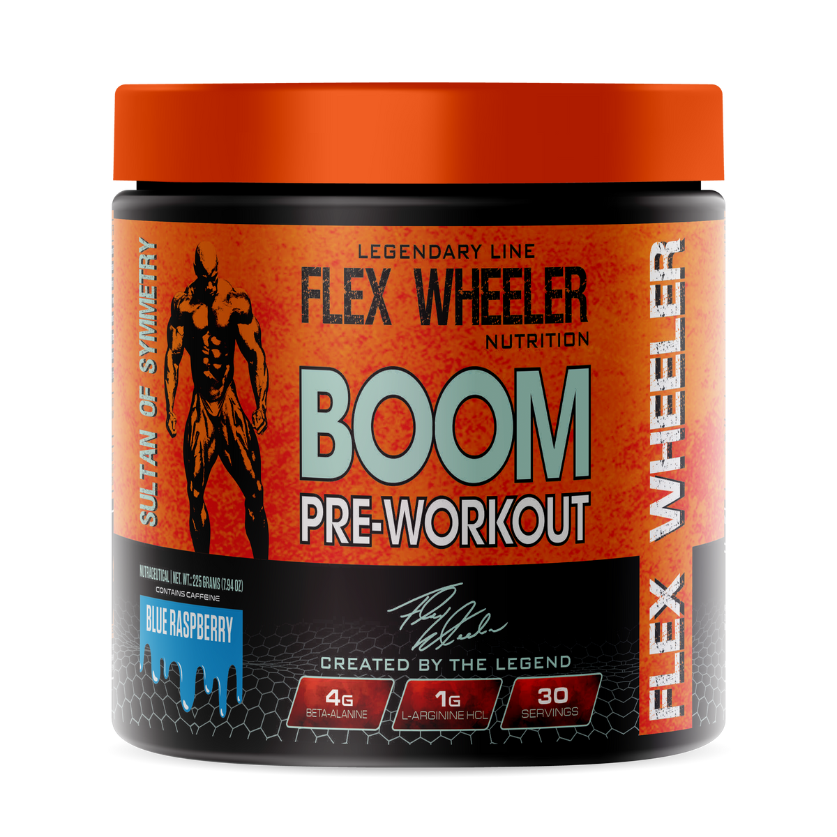 BOOM PRE WORKOUT ,30 Servings – Flex Wheeler EU