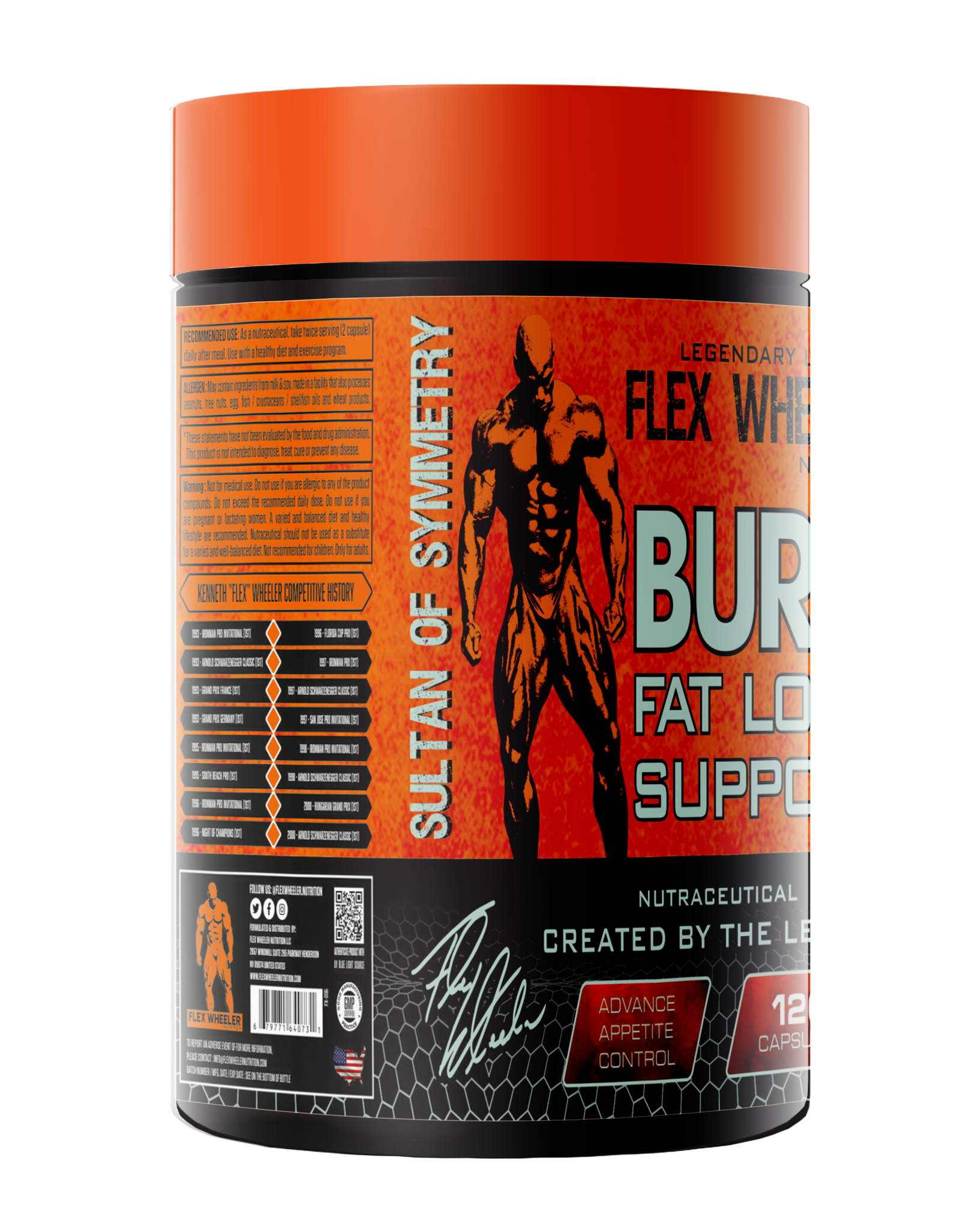 BURN FAT LOSS SUPPORT 120 CAPSULES