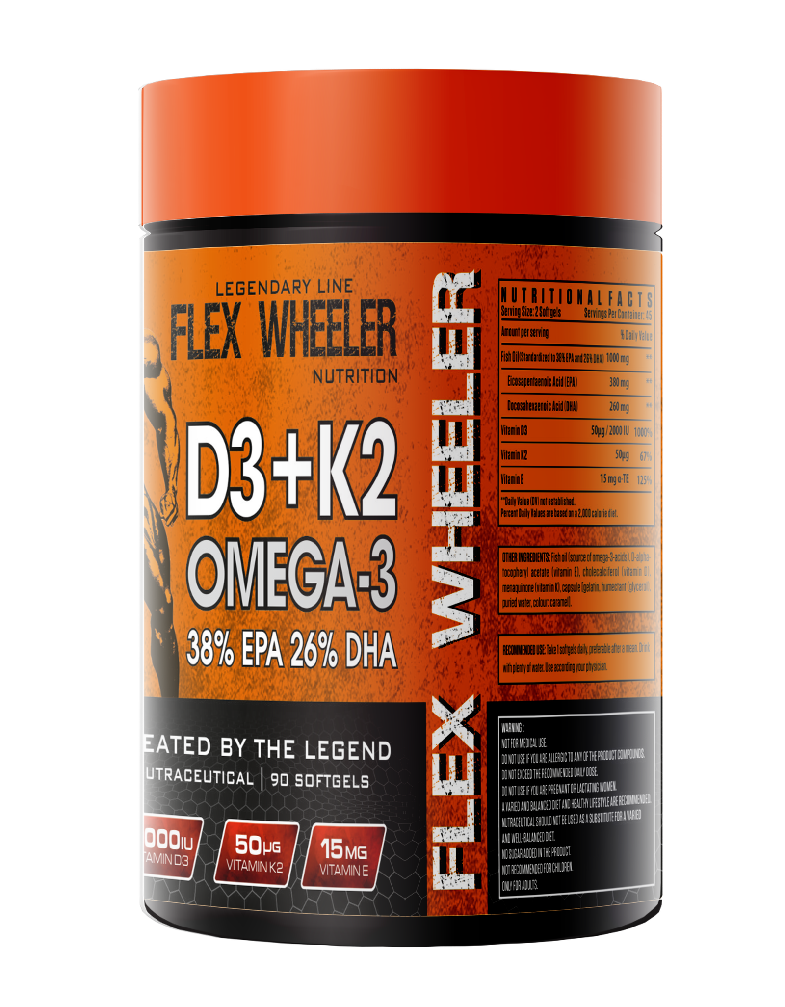 OMEGA 3 D3+K2